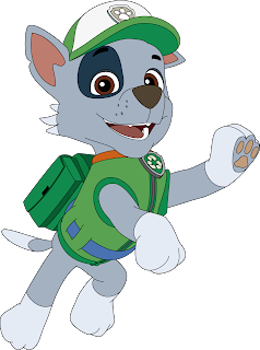 Rocky Patrulha Canina Vetor Grátis Paw Patrol Free Vector Download