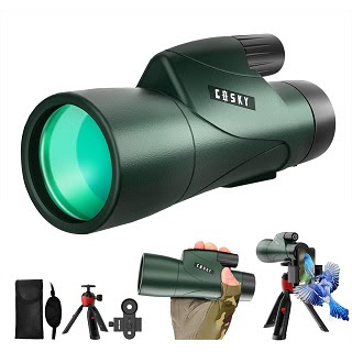 Gosky Monoculars | 12x55 HD Monocular for Adults