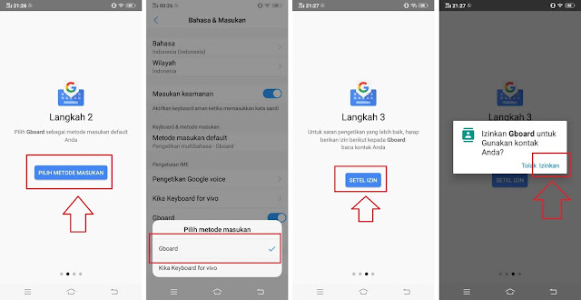 Bagaimana sobat sahabat wacana kabar hari ini supaya kabar baik ya Cara Memasang Google Keyboard Di Hp Vivo Y93