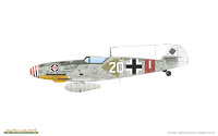 Eduard 1/48 Bf 109G-6 late series (82111) Colour Guide & Paint Conversion Chart