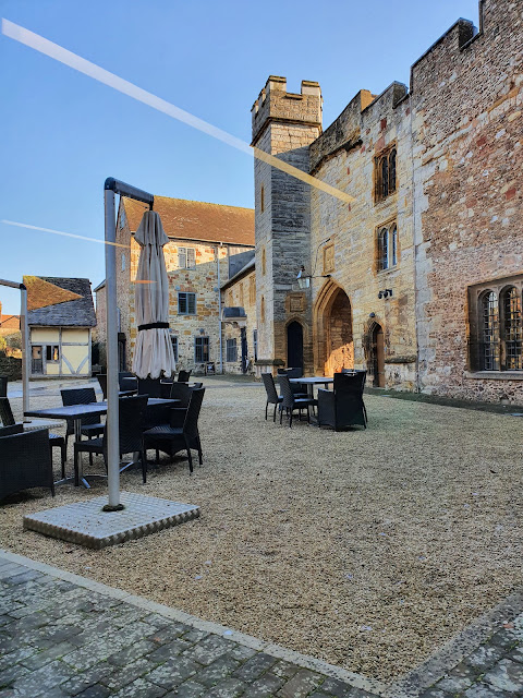 Inner courtyard at Museum of Somerset
