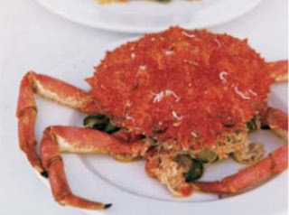 Spider Crab with Zucchini and Artichokes Recipe