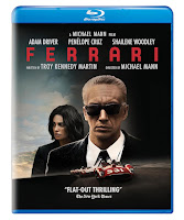 DVD & Blu-ray: FERRARI (2023) Starring Adam Driver & Penelope Cruz