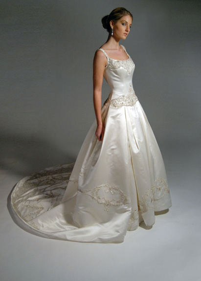 bridal gown ideas Eugenia is a serious couturier with a powerful vision for