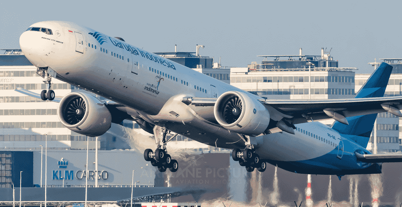 Garuda Indonesia - PK-GIE - Boeing - 777-300ER at Netherlands - Amsterdam - Schiphol (AMS / EHAM)