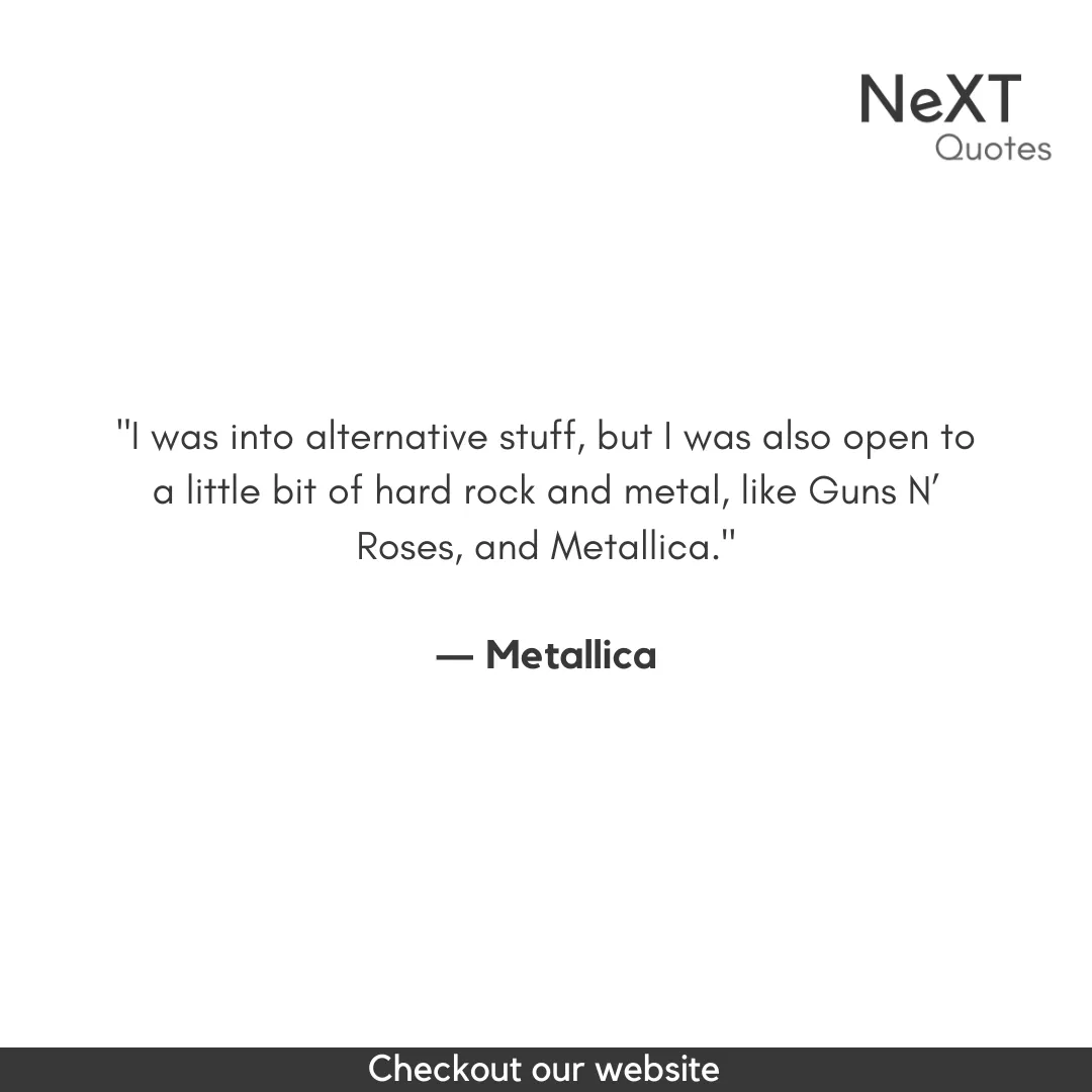 Metallica Quotes