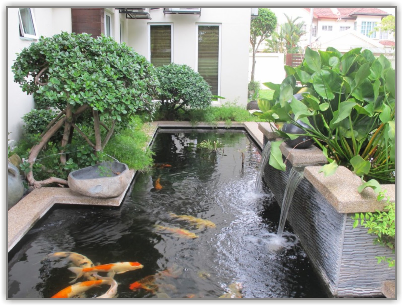 27 Kolam Ikan Depan Rumah