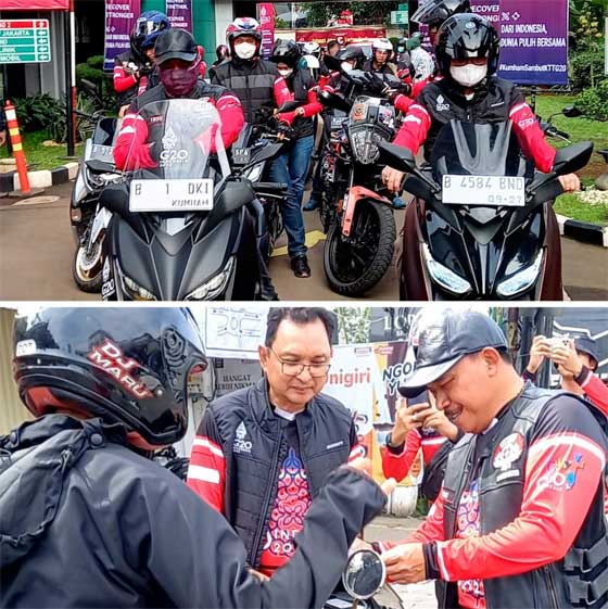 Kanwil Kemenkumham DKI Jakarta Gelar Touring ke Sentul