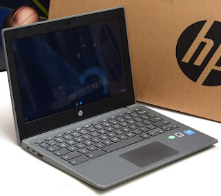Jual Notebook HP ChromeBook 11 G8 N4020 Fullset