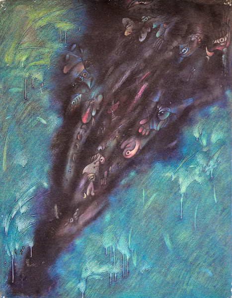 De la serie Trópicos bajo Leibos, 1987, Coleccion Ceballos Estrella