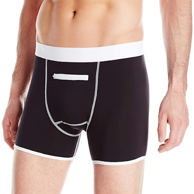Speakeasy Briefs, Men's Stash Underwear With A Secret Stash Pocket In The Front