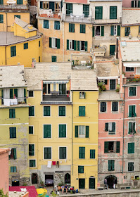 Tall Buildings in Vernazza, Cinque Terre, Italy