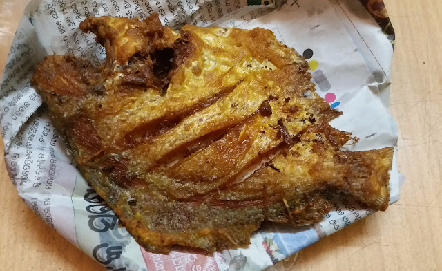 Fried Pomfret
