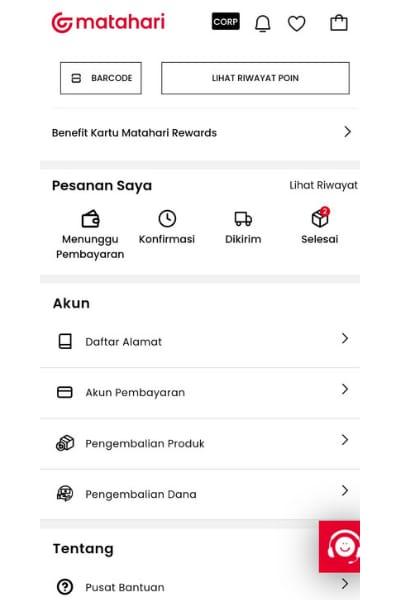 Serunya Belanja  Baju di Matahari Online