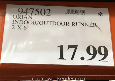 Deal for the Orian Easy Living Indoor/Outdoor Runner (2' x 6') at Costco
