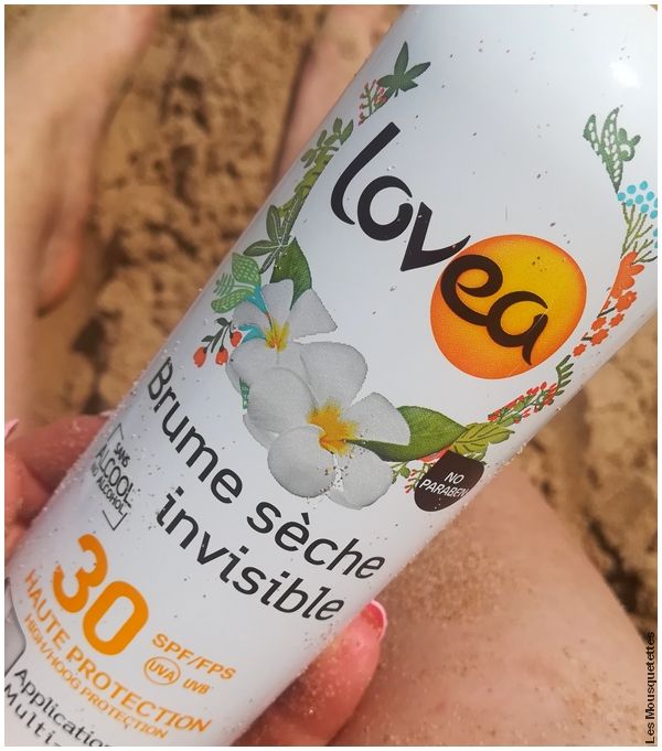 Nouveauté 2018 Lovea, la brume sèche SPF30 - Avis blog beauté