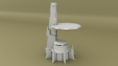 Tower with Landing Platform