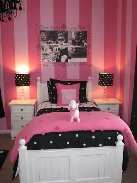 Girls Zebra Bedroom Ideas