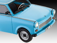 Revell 1/24 60 years of Trabant (07777)  Color Guide & Paint Conversion Chart