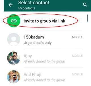 WhatsApp Invite Group To Via Link