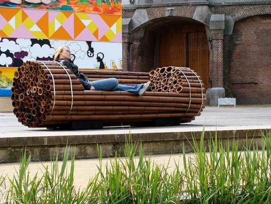 9 Desain kursi  unik  berbahan bambu  1000 Inspirasi 