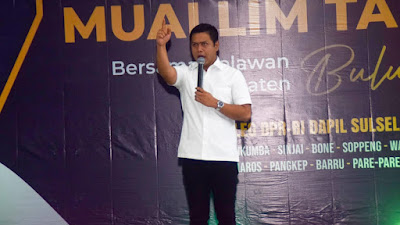 Barisan Milenial hingga Emak-Emak "Ngegas" Perkuat Muallim Tampa Menuju Senayan