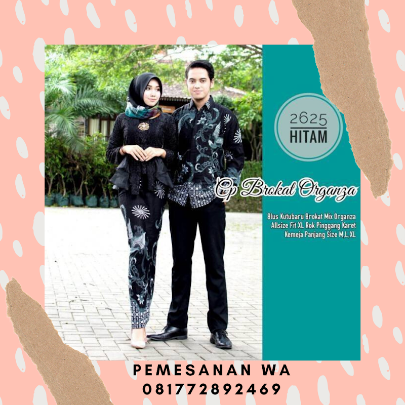 48+ Batik Kombinasi Organza, Paling Top