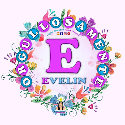 Nombre Evelin - Carteles para mujeres - Día de la mujer