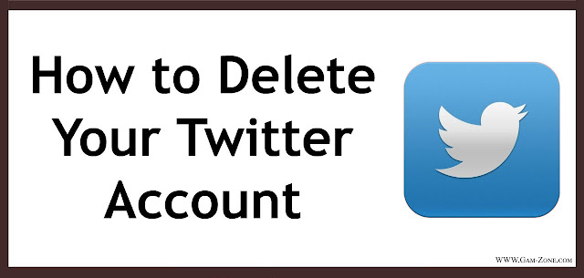 how to delete account on twitter