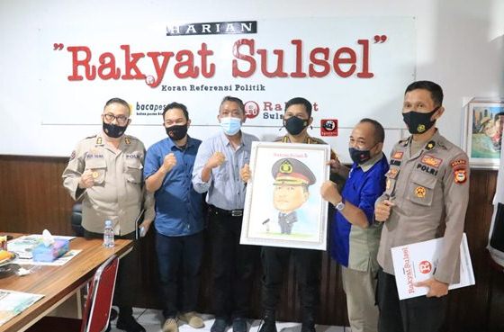 Kabid Humas Polda Sulsel Silaturahmi ke Rakyat Sulsel