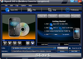 BlackBerry DVD Converter