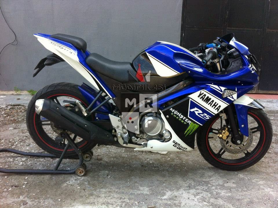 MRF Modifikasi: Body kit new Vixion model R25