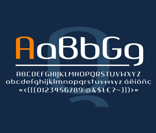 Font Commercial Gratis Terbaru Untuk Desainer Grafis - Quango Free Font