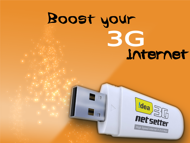 How to Increase the Internet Speed In 3G Netsetter