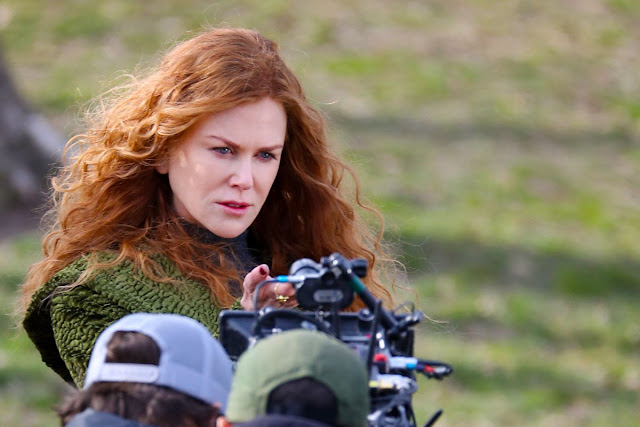 Nicole Kidman on the Set of The Undoing in New York 2019