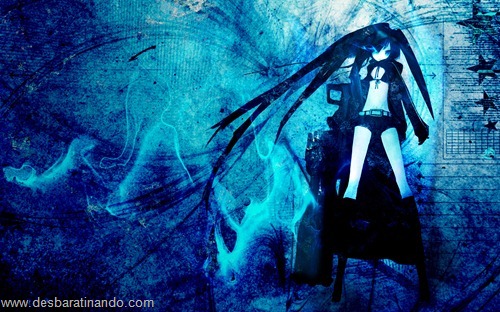 black rock shooter anime wallpapers papeis de parede download desbaratinando   (6)