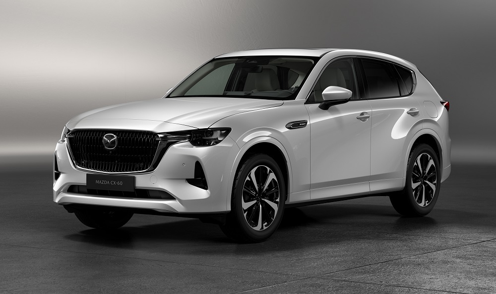 Mazda develops new special body color Rhodium White Premium