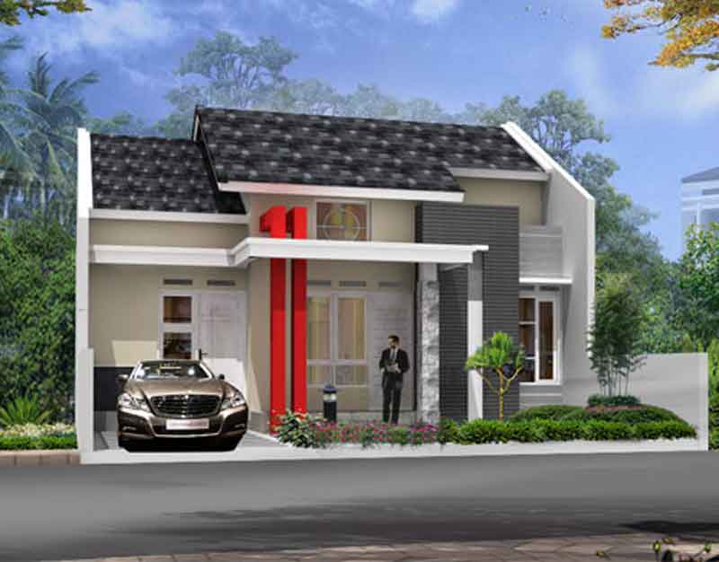 Gambar Rumah  Minimalis  Terbaru Contoh  Rumah 