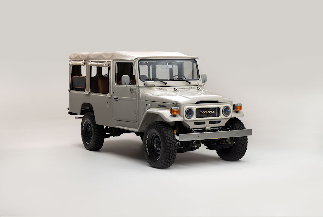 1981 Toyota Land Cruiser long-wheelbase FJ45 “Troopy” - #Toyota #LandCruiser #FJ45 #classiccar #offroad