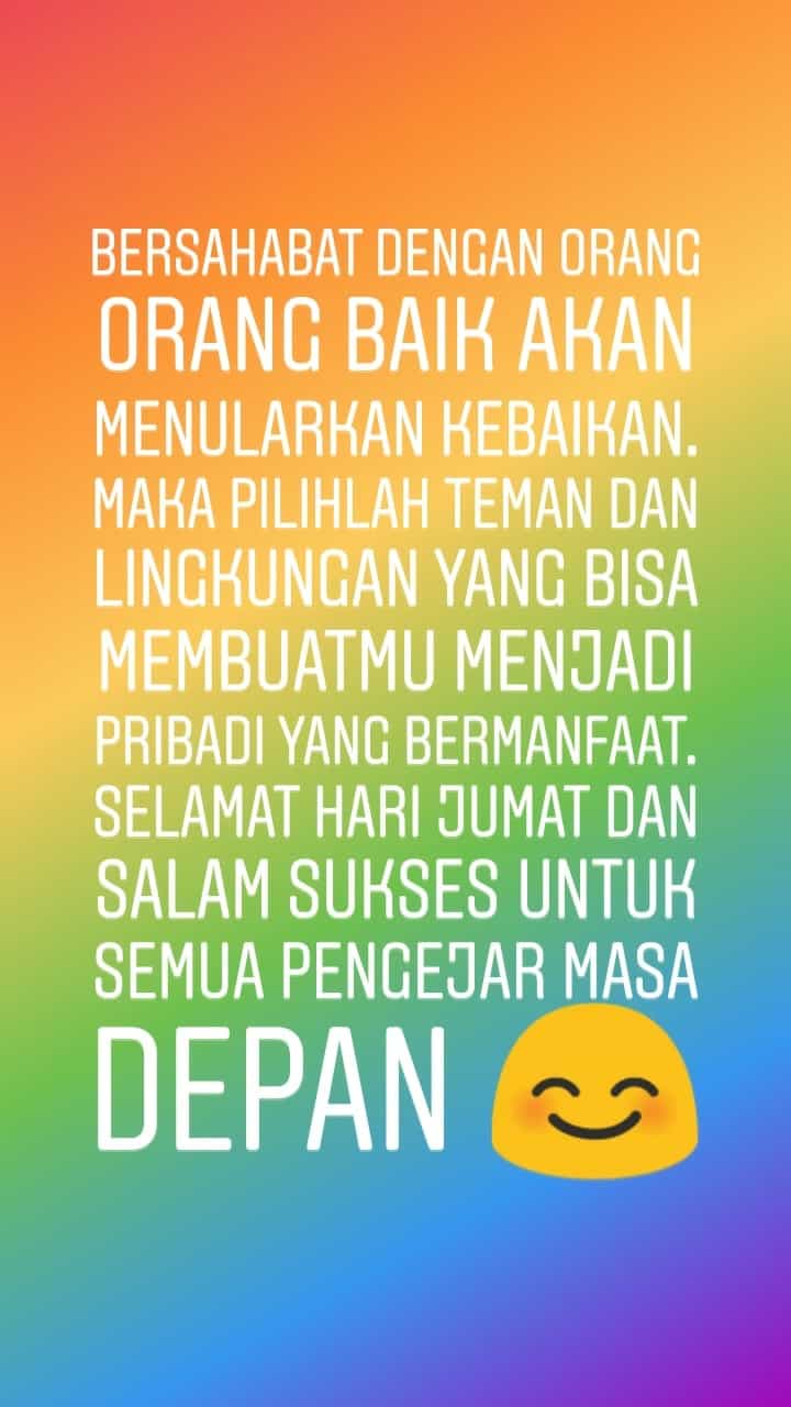 Inspirasi Jumat Pagi Kata Kata Mutiara