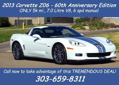 2013 Corvette Z06 60th Anniversary Edition at Purifoy Chevrolet