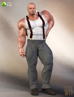 Hercules HD for Genesis 3 Male