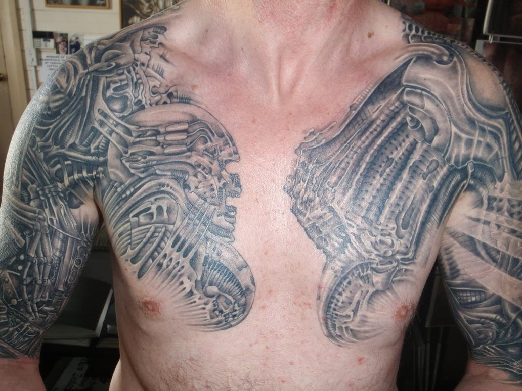 Chest Tattoo Designs for Guys
