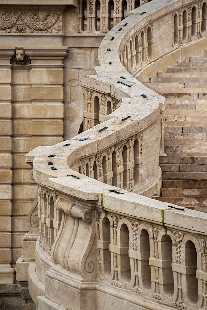 Escalier du château de Fontainebleau