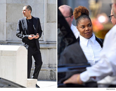 Janet Jackson and estranged Husband meet in Court in London for divorce hearing 