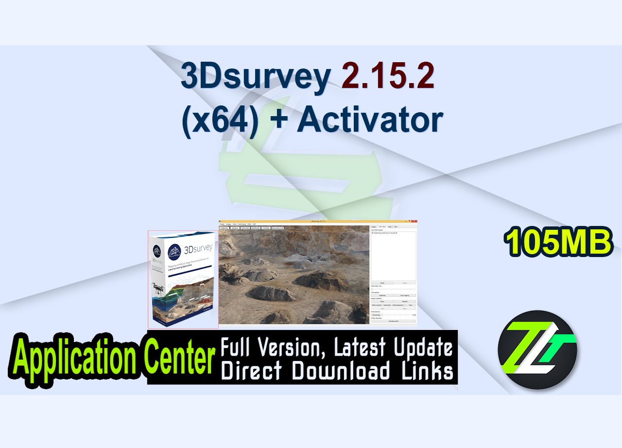 3Dsurvey 2.15.2 (x64) + Activator