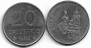 20 Cruzeiros, 1982