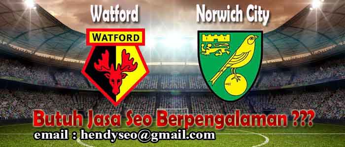 prediksi skor watford vs norwich city