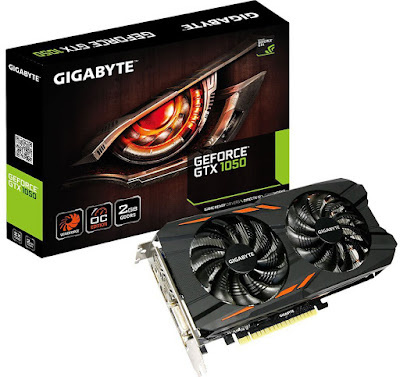 Gigabyte GV-N1050WF2OC-2GD