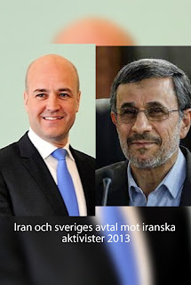 Sveriges avtal med ayatollahs mot politiska aktivister i Sverige år 2013 under Reinnfeldts tid